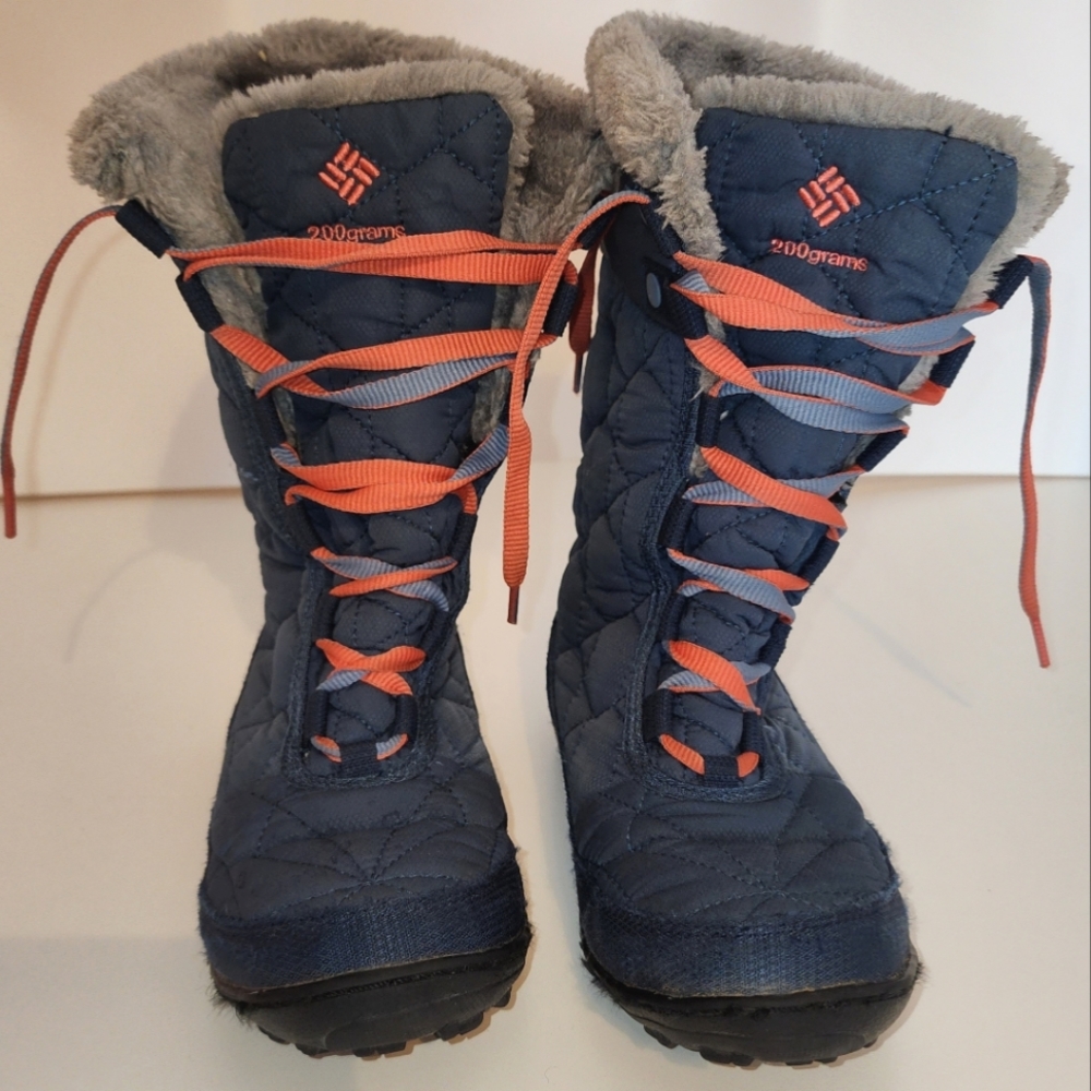 Columbia Kids  Waterproof Omni-Heat Hiking Boot